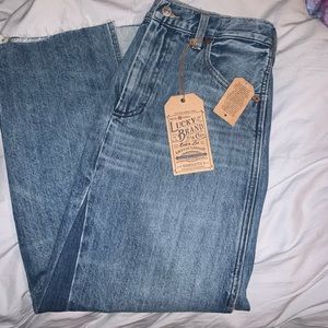 below the knee Lucky Brand customized denim skirt